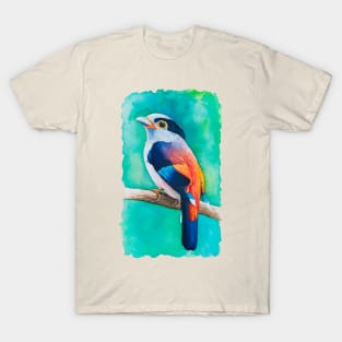 The watercolor bird T-Shirt